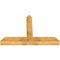 Ekena Millwork Portland Rough Sawn Timber Gable Bracket, Western Red Cedar, 60"W x 40"H x 6"D x 6"F, 16/12 Pitch GBW060X40X0606POR00RWR - alternate 5